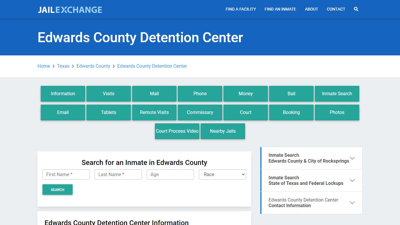 Edwards County Detention Center - Jail Exchange